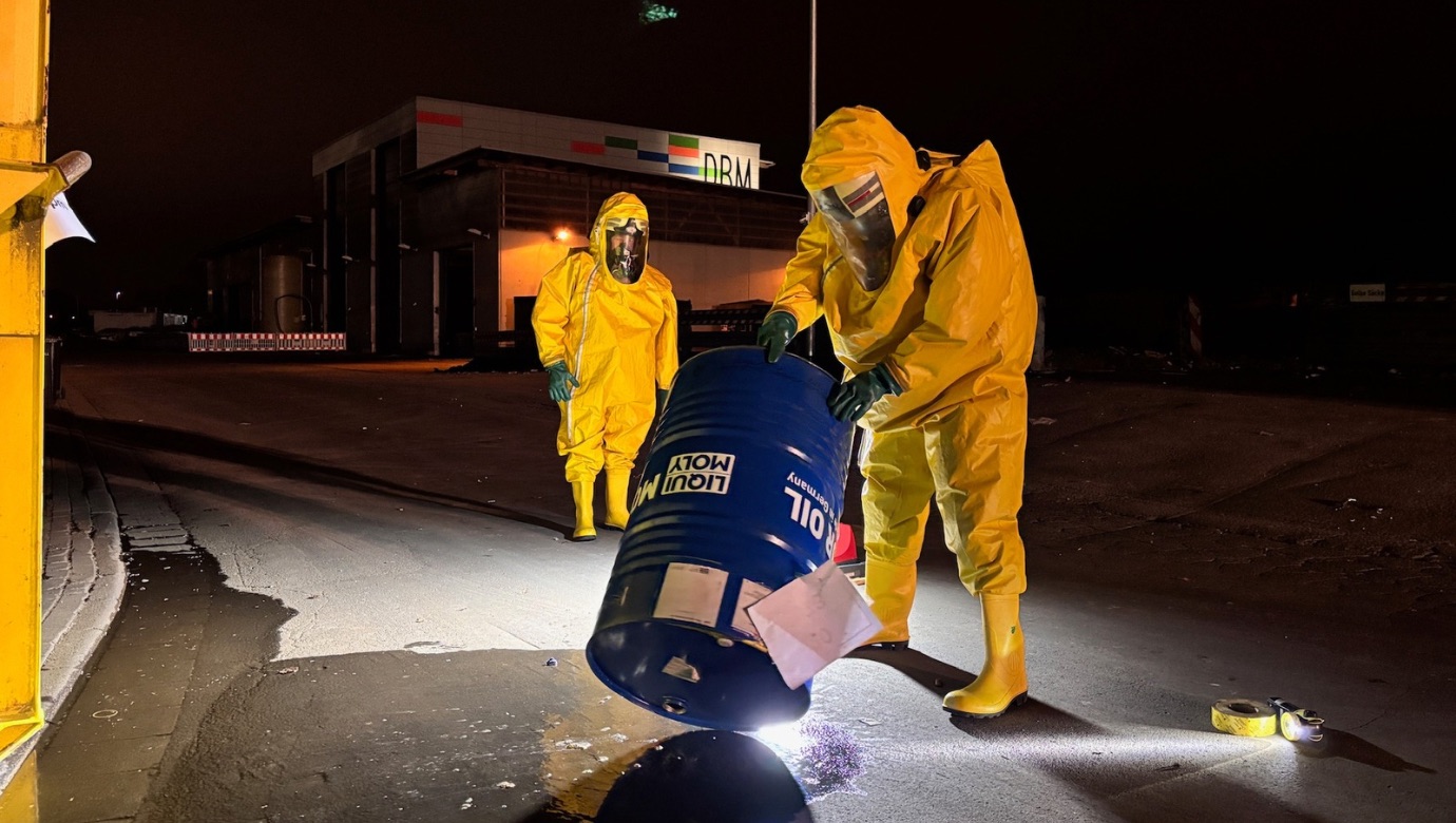 Ölsperre ziehen